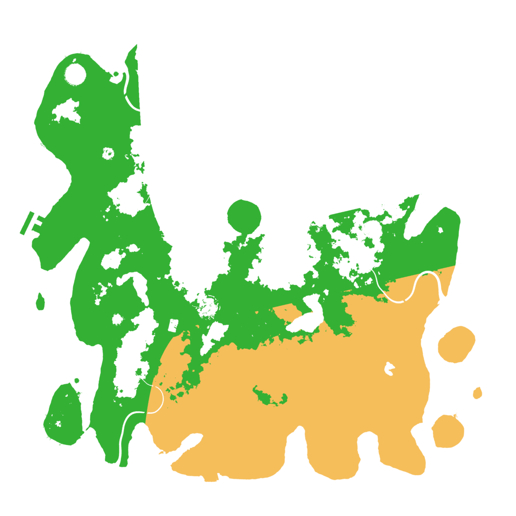 Biome Rust Map: Procedural Map, Size: 4250, Seed: 197069083
