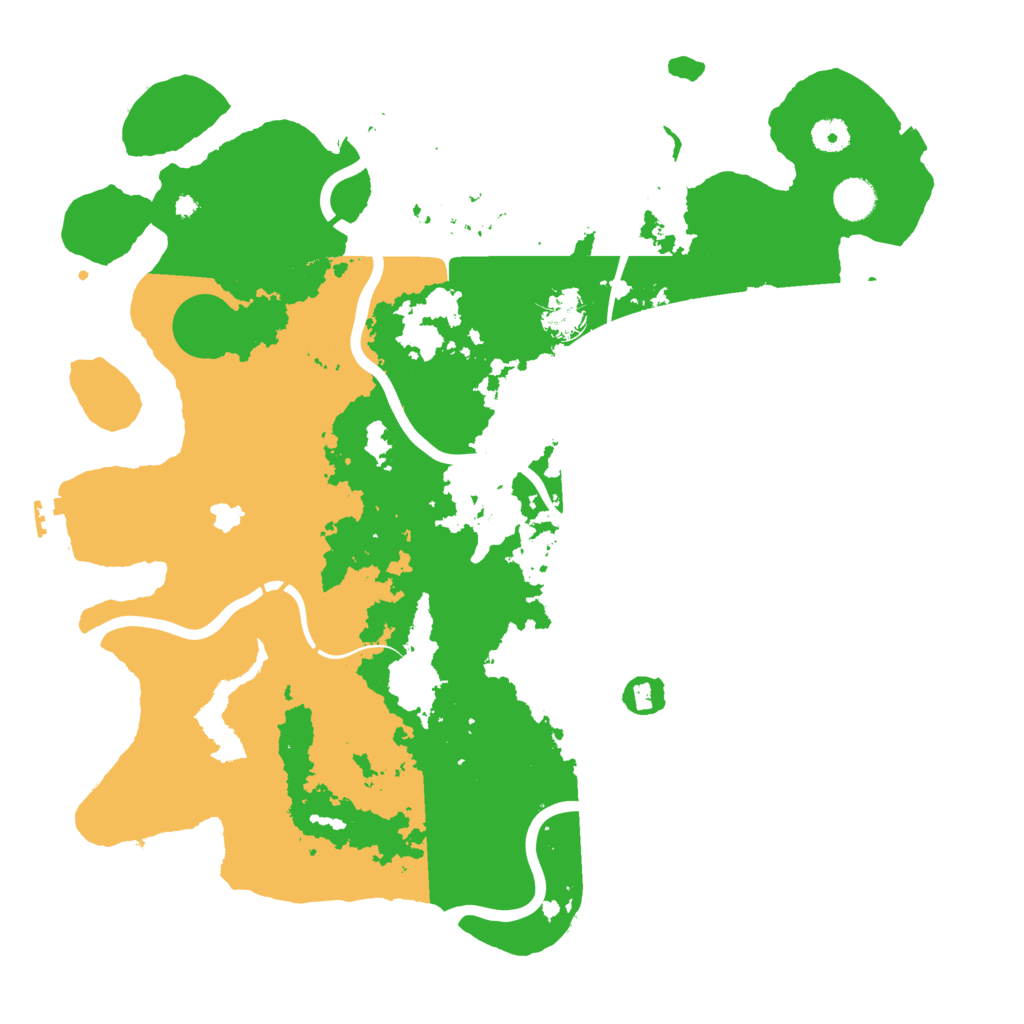 Biome Rust Map: Procedural Map, Size: 4250, Seed: 1083202250