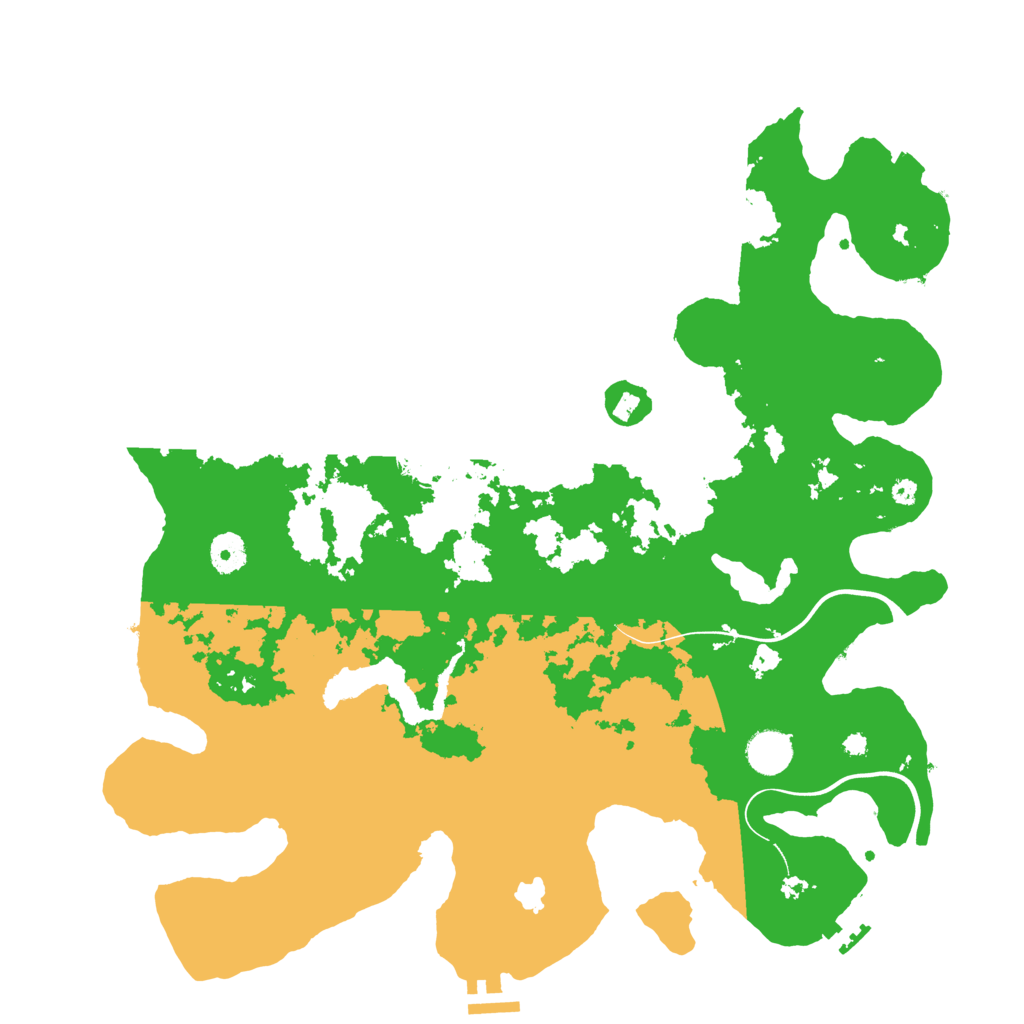 Biome Rust Map: Procedural Map, Size: 4000, Seed: 1248142435