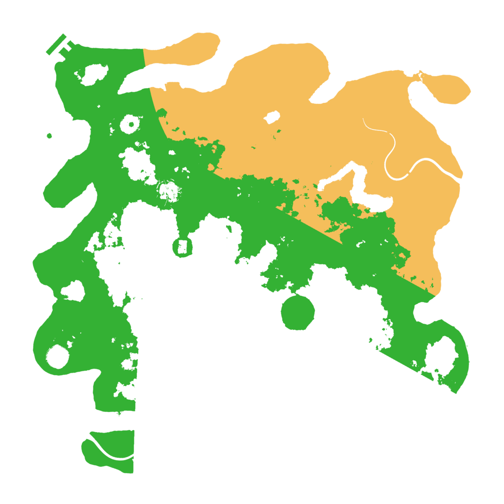 Biome Rust Map: Procedural Map, Size: 4000, Seed: 1429731351
