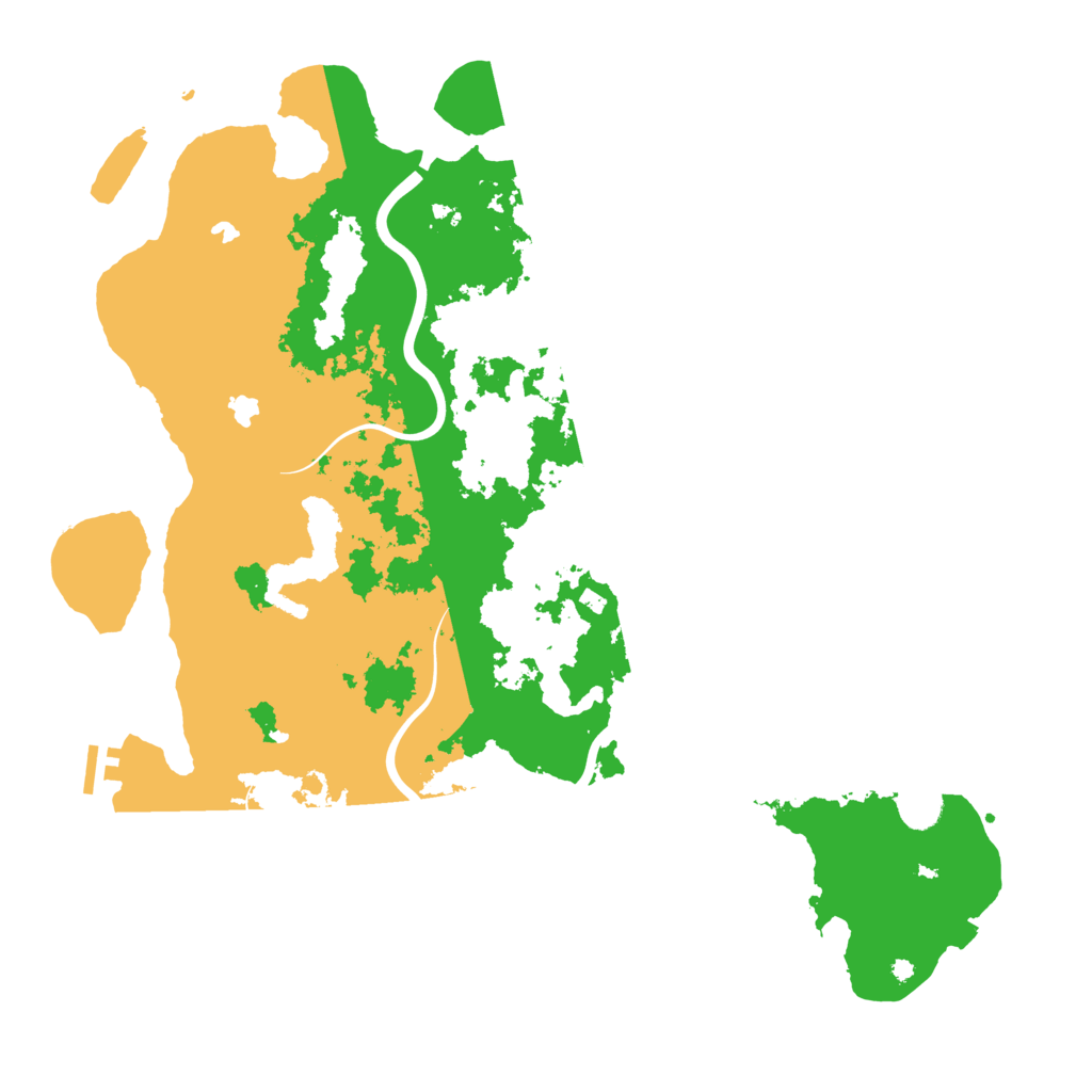 Biome Rust Map: Procedural Map, Size: 4500, Seed: 13456748