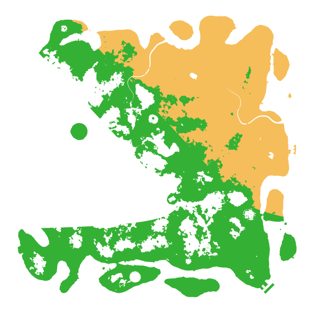Biome Rust Map: Procedural Map, Size: 4950, Seed: 835517