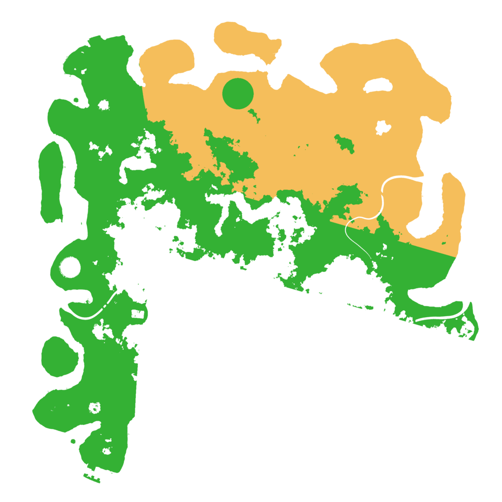 Biome Rust Map: Procedural Map, Size: 4250, Seed: 526019460