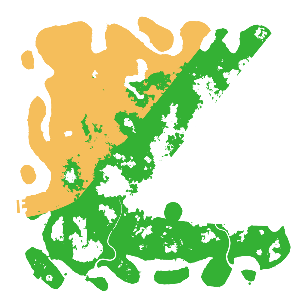 Biome Rust Map: Procedural Map, Size: 4700, Seed: 45000