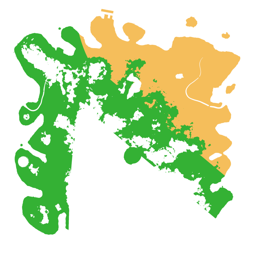 Biome Rust Map: Procedural Map, Size: 4250, Seed: 39756861