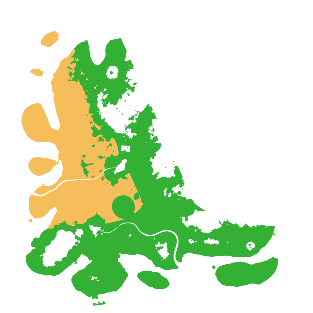 Biome Rust Map: Procedural Map, Size: 3750, Seed: 40000