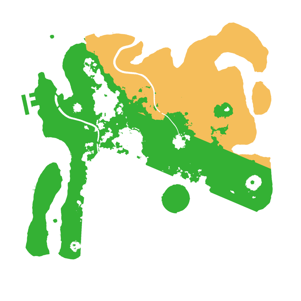 Biome Rust Map: Procedural Map, Size: 3000, Seed: 1811550890