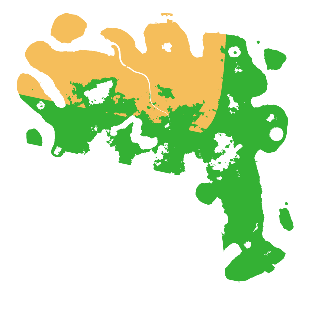 Biome Rust Map: Procedural Map, Size: 4000, Seed: 1512053846