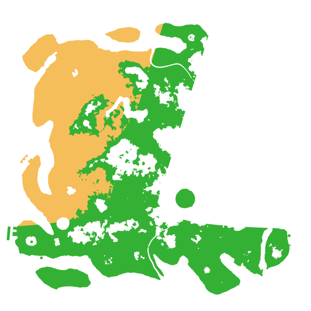 Biome Rust Map: Procedural Map, Size: 4500, Seed: 1222885494