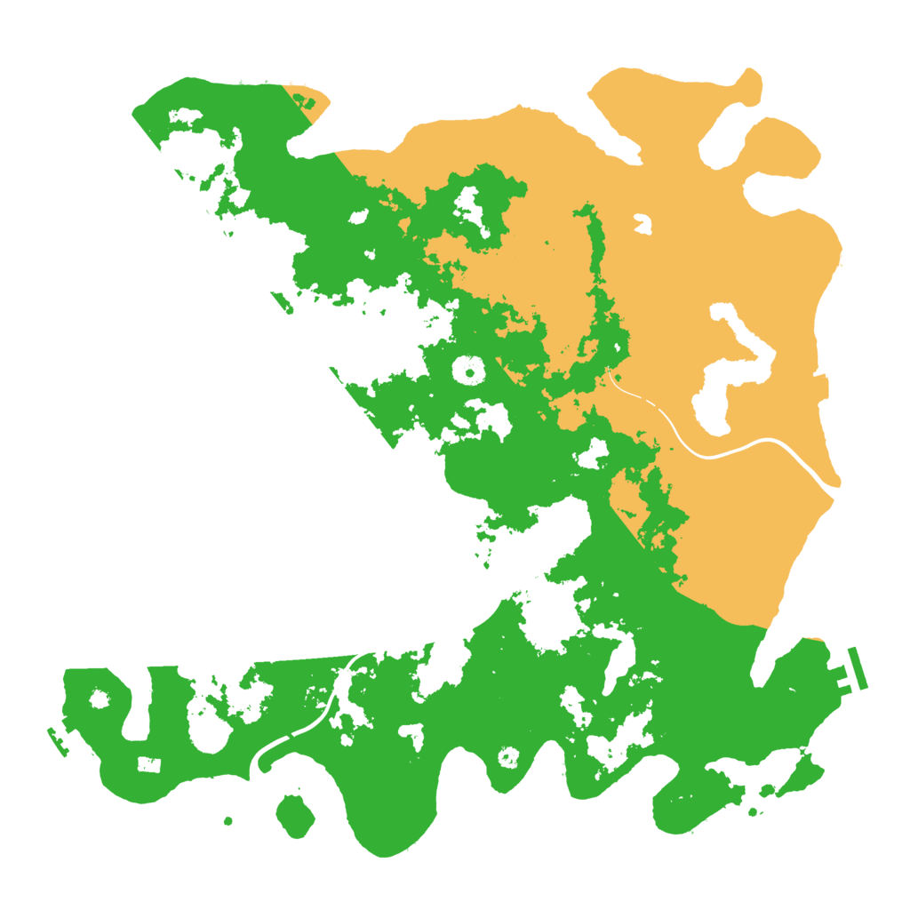 Biome Rust Map: Procedural Map, Size: 4250, Seed: 1894549838