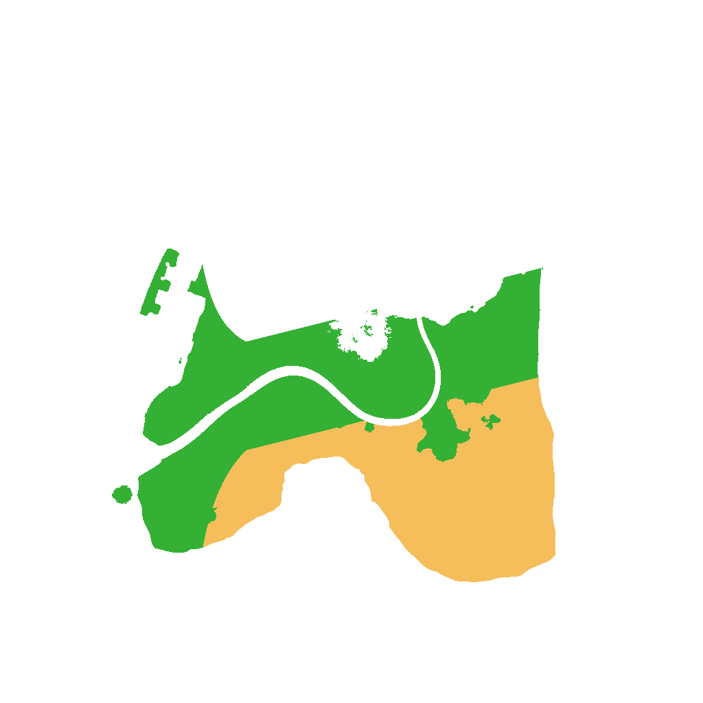 Biome Rust Map: Procedural Map, Size: 1499, Seed: 1