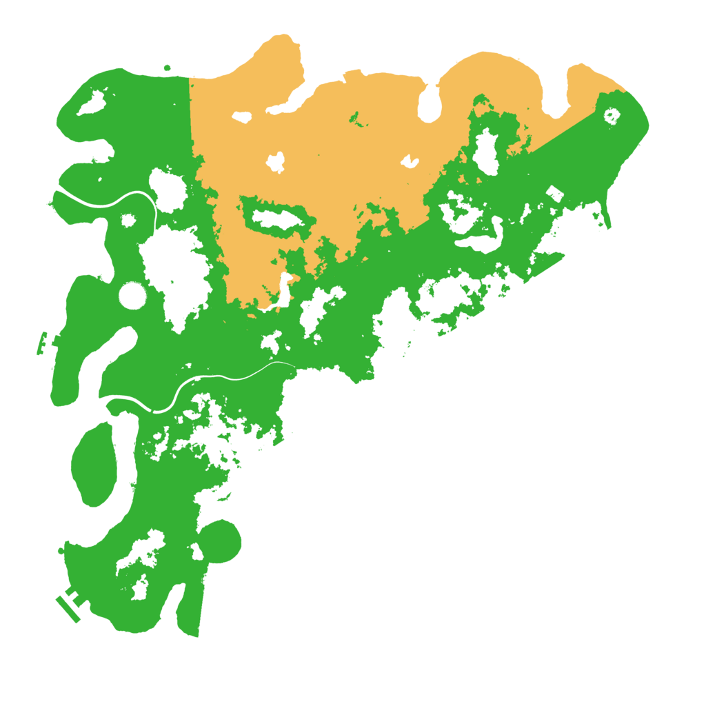 Biome Rust Map: Procedural Map, Size: 4500, Seed: 693179036