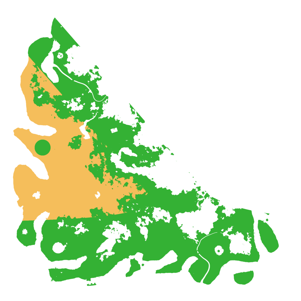 Biome Rust Map: Procedural Map, Size: 5000, Seed: 1649565321