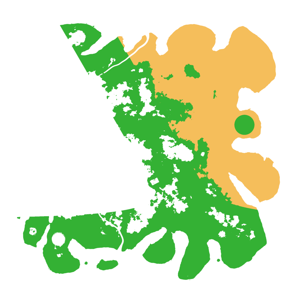 Biome Rust Map: Procedural Map, Size: 3900, Seed: 1248752395