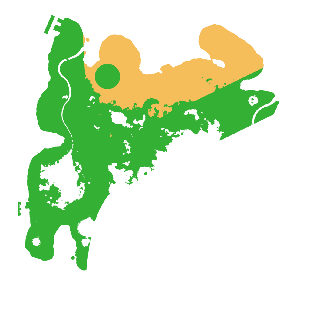 Biome Rust Map: Procedural Map, Size: 3250, Seed: 584305536