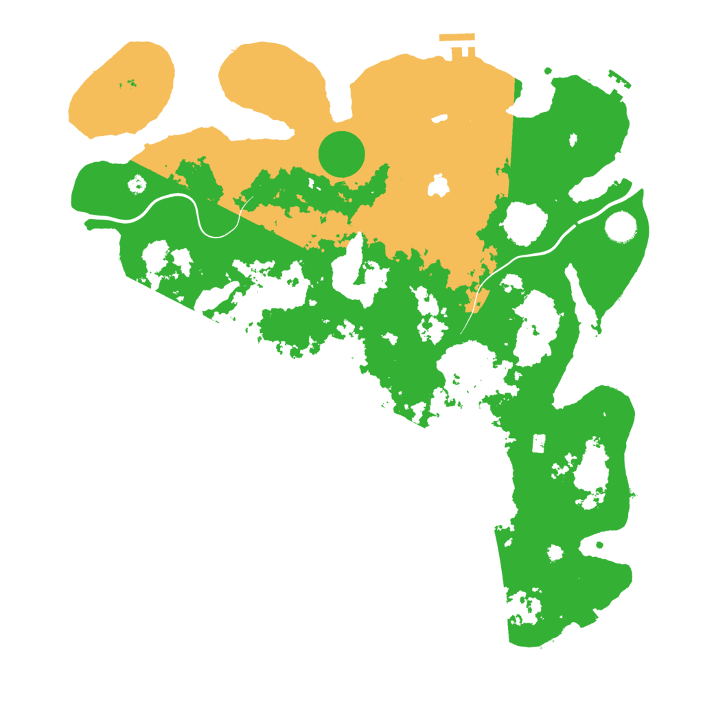 Biome Rust Map: Procedural Map, Size: 4000, Seed: 1458772025