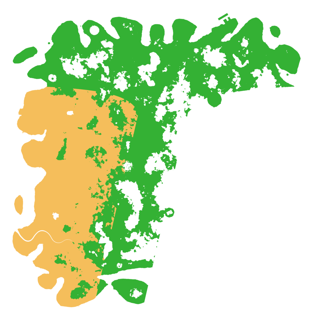 Biome Rust Map: Procedural Map, Size: 6000, Seed: 19761408