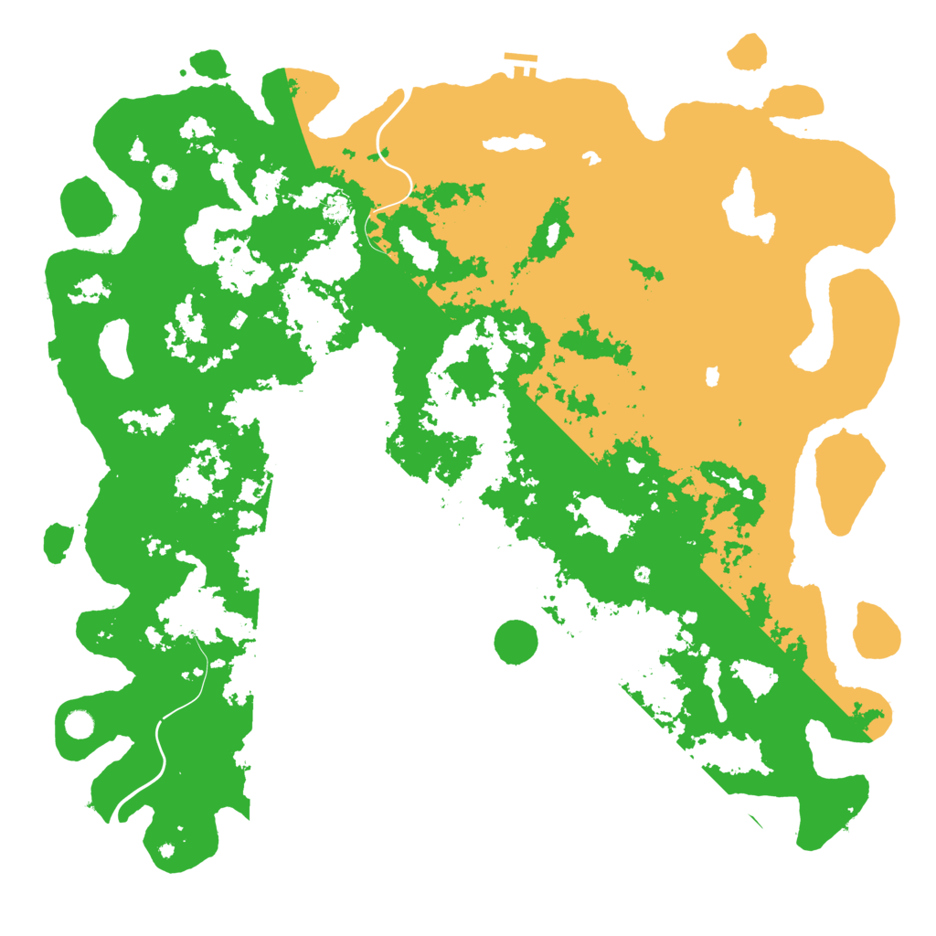 Biome Rust Map: Procedural Map, Size: 5700, Seed: 134506070