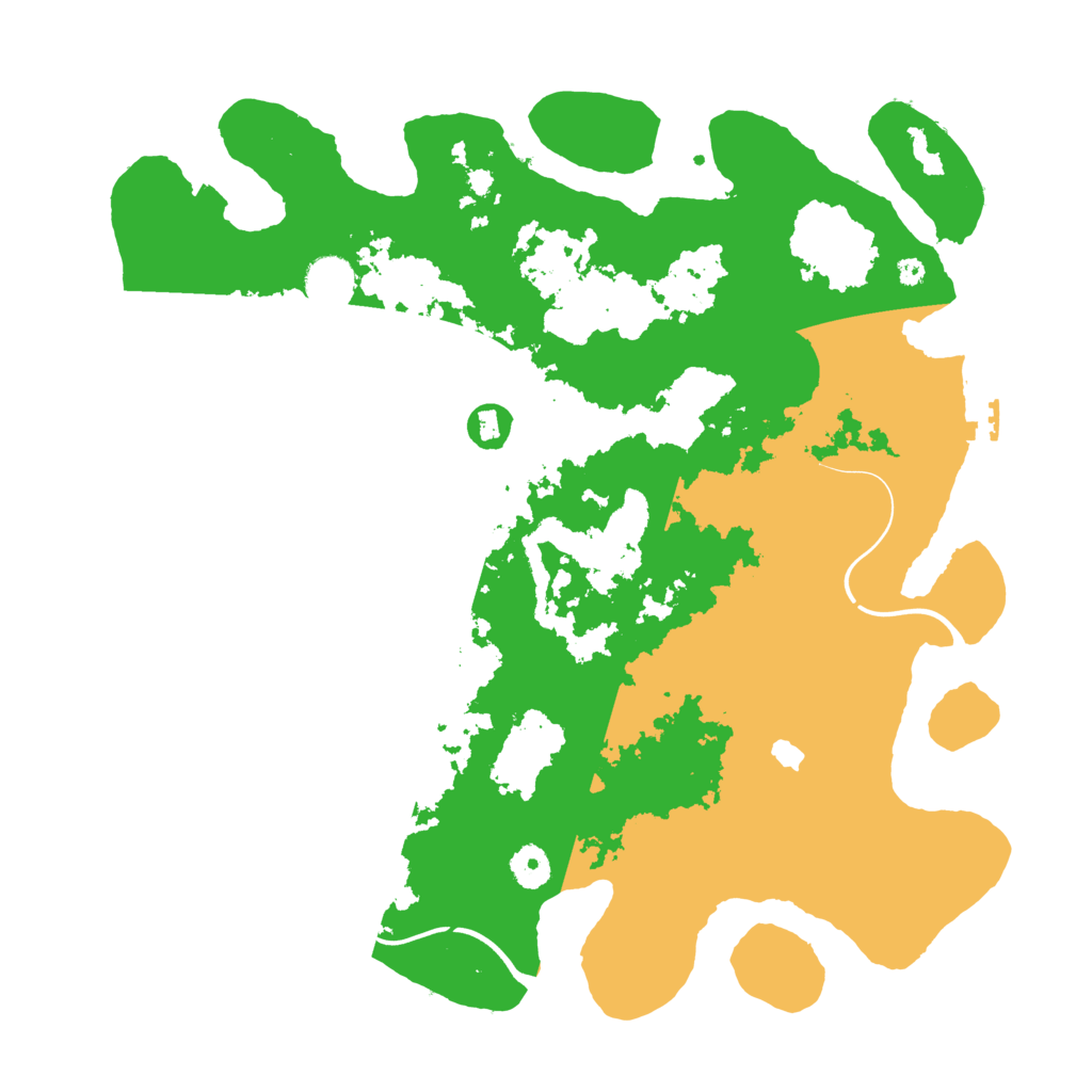 Biome Rust Map: Procedural Map, Size: 4000, Seed: 355949746