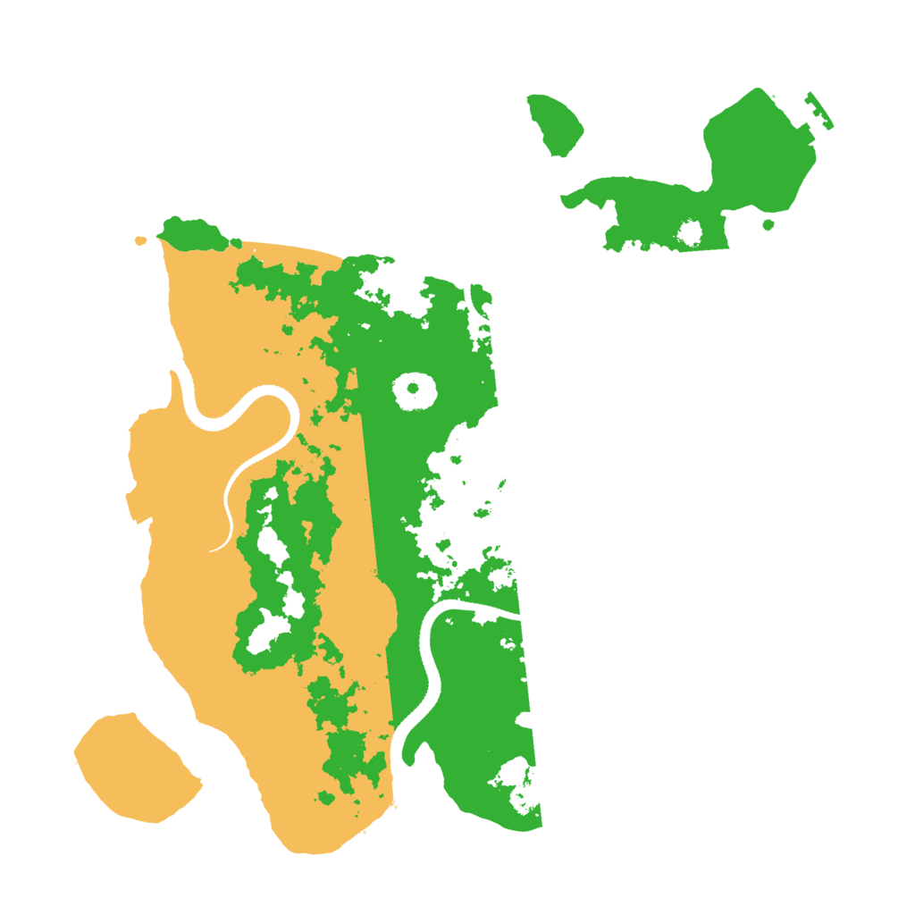 Biome Rust Map: Procedural Map, Size: 3300, Seed: 1404579931