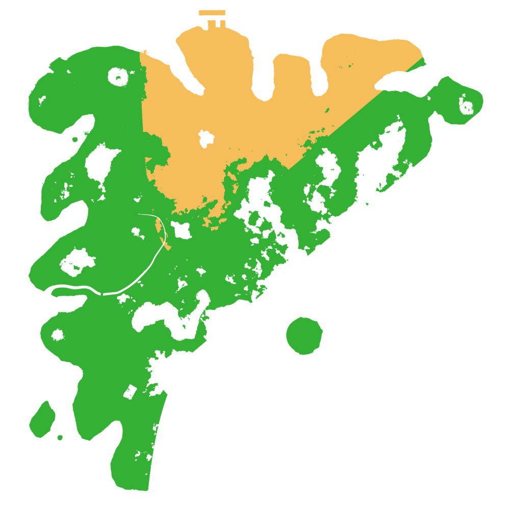 Biome Rust Map: Procedural Map, Size: 4000, Seed: 968692058