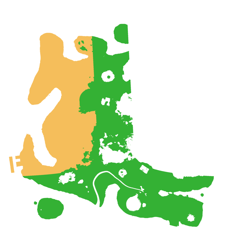 Biome Rust Map: Procedural Map, Size: 3000, Seed: 1690239119