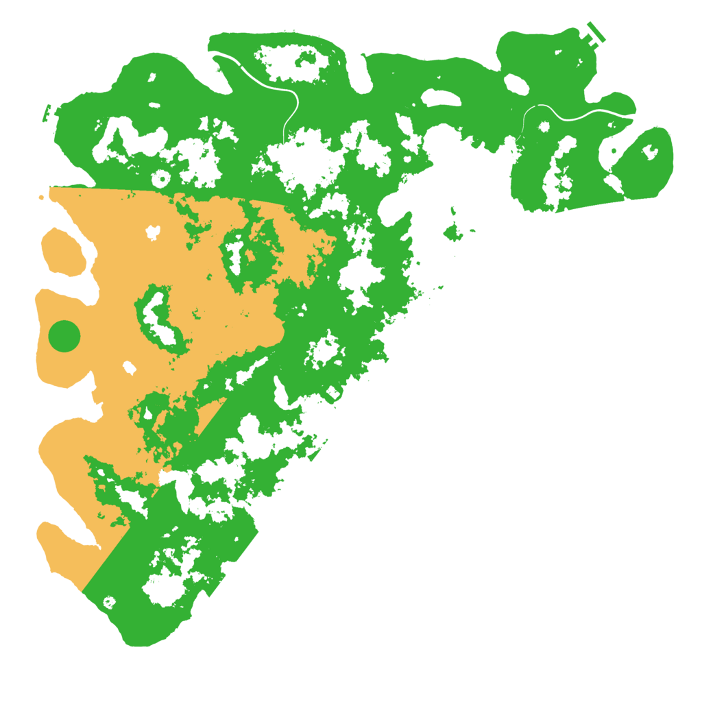 Biome Rust Map: Procedural Map, Size: 5800, Seed: 234506070