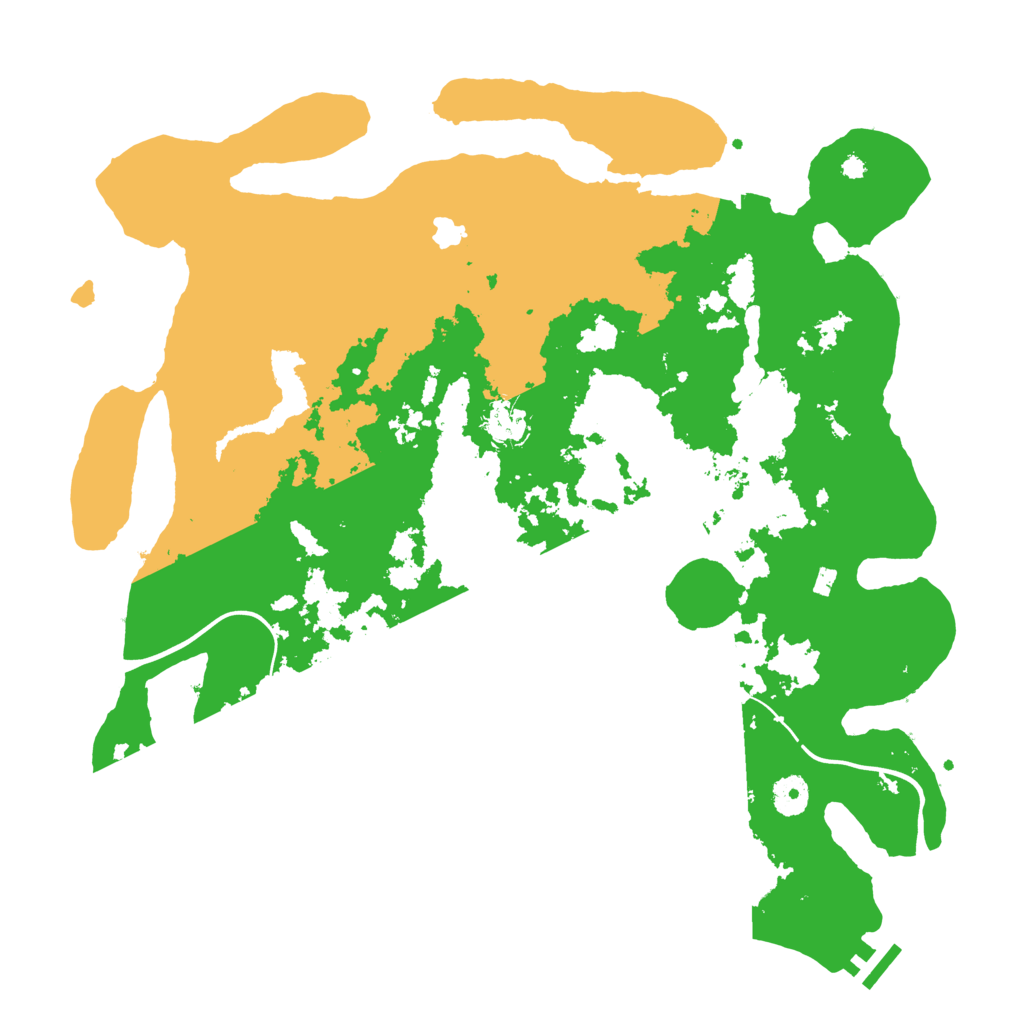 Biome Rust Map: Procedural Map, Size: 4000, Seed: 1568770059
