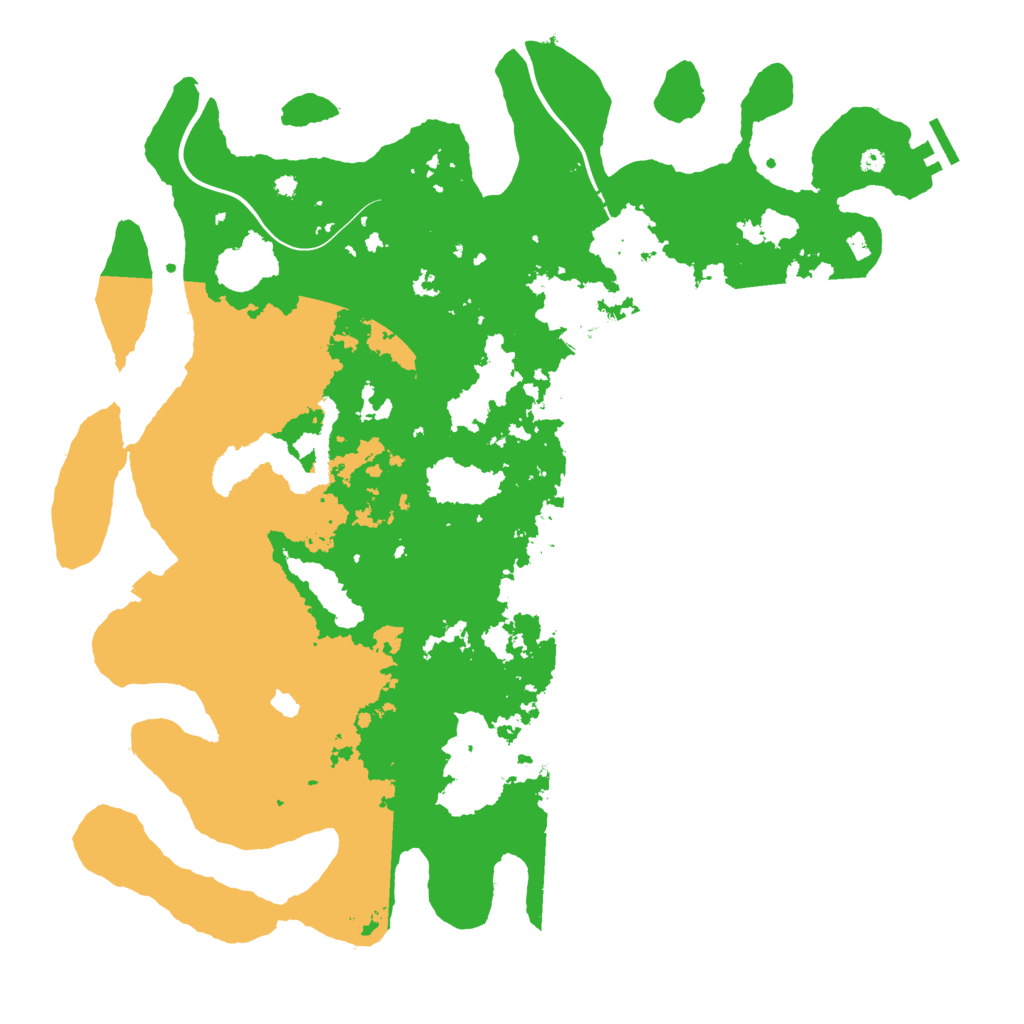 Biome Rust Map: Procedural Map, Size: 4250, Seed: 1933875