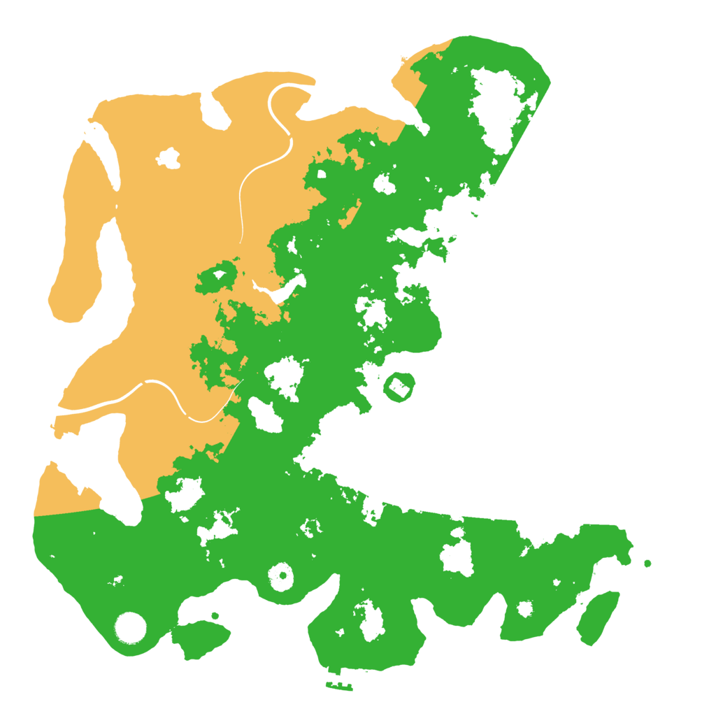 Biome Rust Map: Procedural Map, Size: 4000, Seed: 69269
