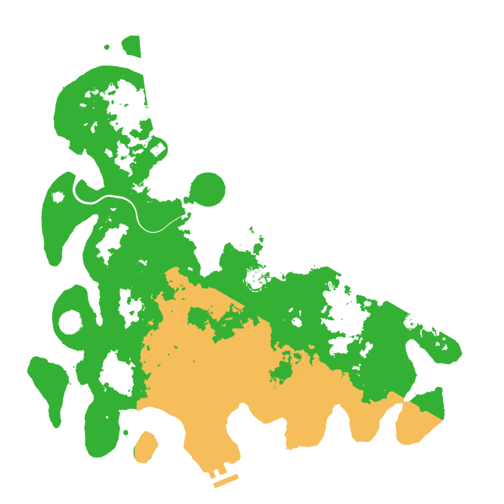 Biome Rust Map: Procedural Map, Size: 3900, Seed: 1279083053