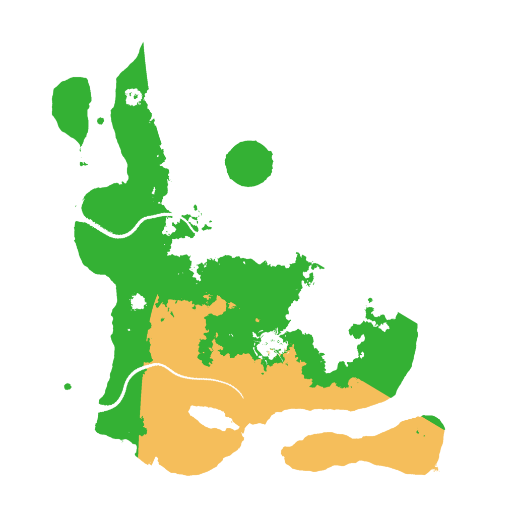 Biome Rust Map: Procedural Map, Size: 3000, Seed: 503033