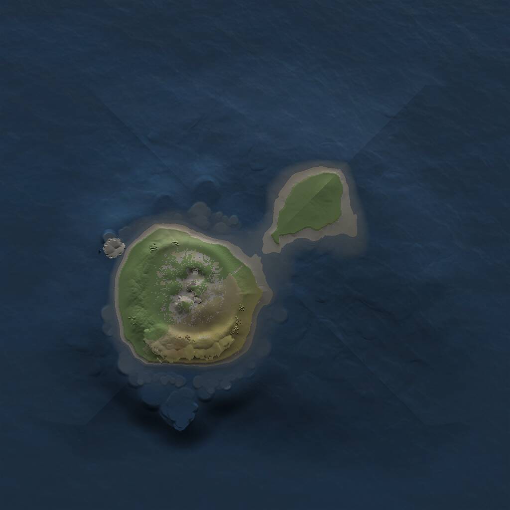 Rust Map: Procedural Map, Size: 1000, Seed: 14443926, 1 Monuments