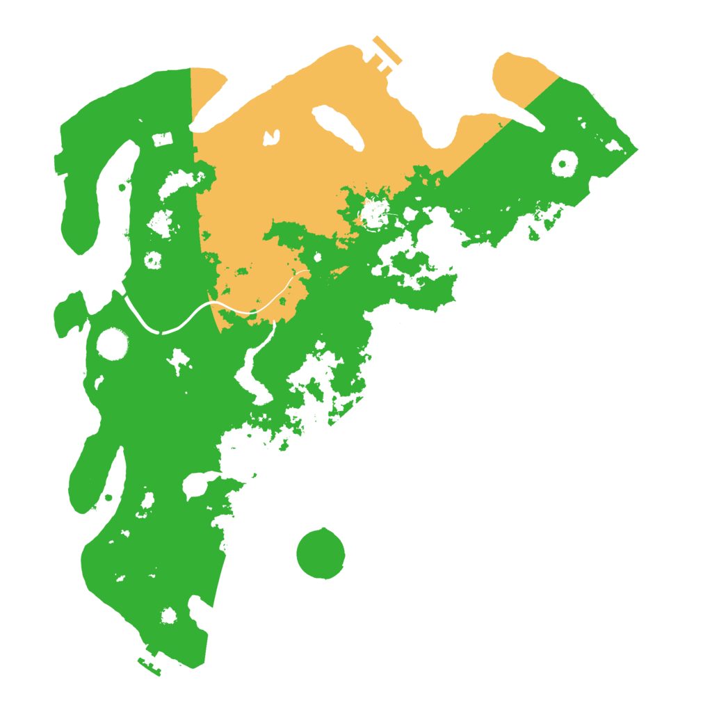 Biome Rust Map: Procedural Map, Size: 4000, Seed: 2016265332