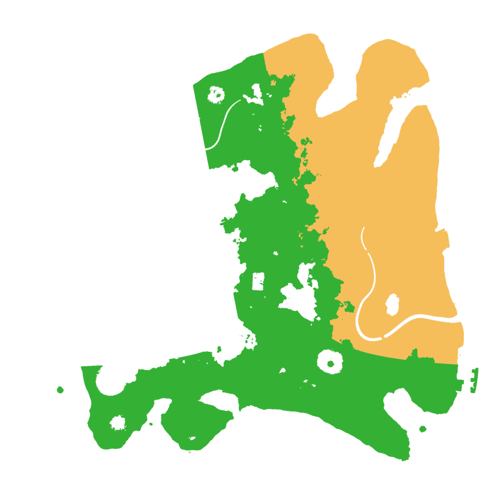 Biome Rust Map: Procedural Map, Size: 3000, Seed: 31812