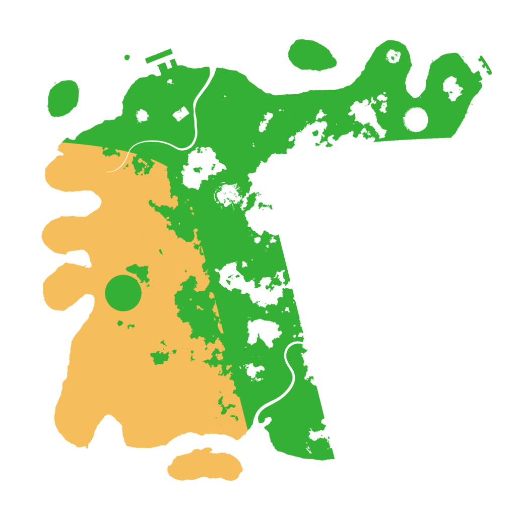 Biome Rust Map: Procedural Map, Size: 3750, Seed: 1698462489