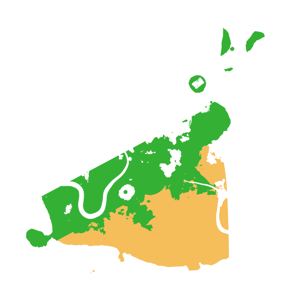 Biome Rust Map: Procedural Map, Size: 3000, Seed: 12939