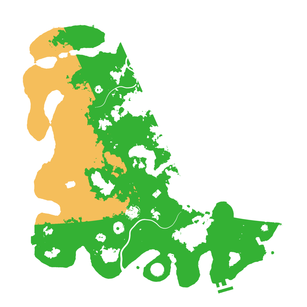 Biome Rust Map: Procedural Map, Size: 4000, Seed: 146638734