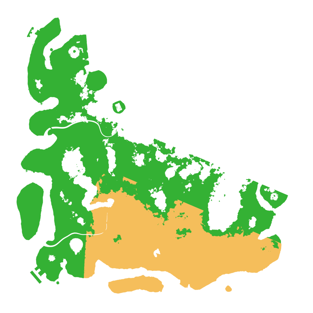 Biome Rust Map: Procedural Map, Size: 4255, Seed: 47000