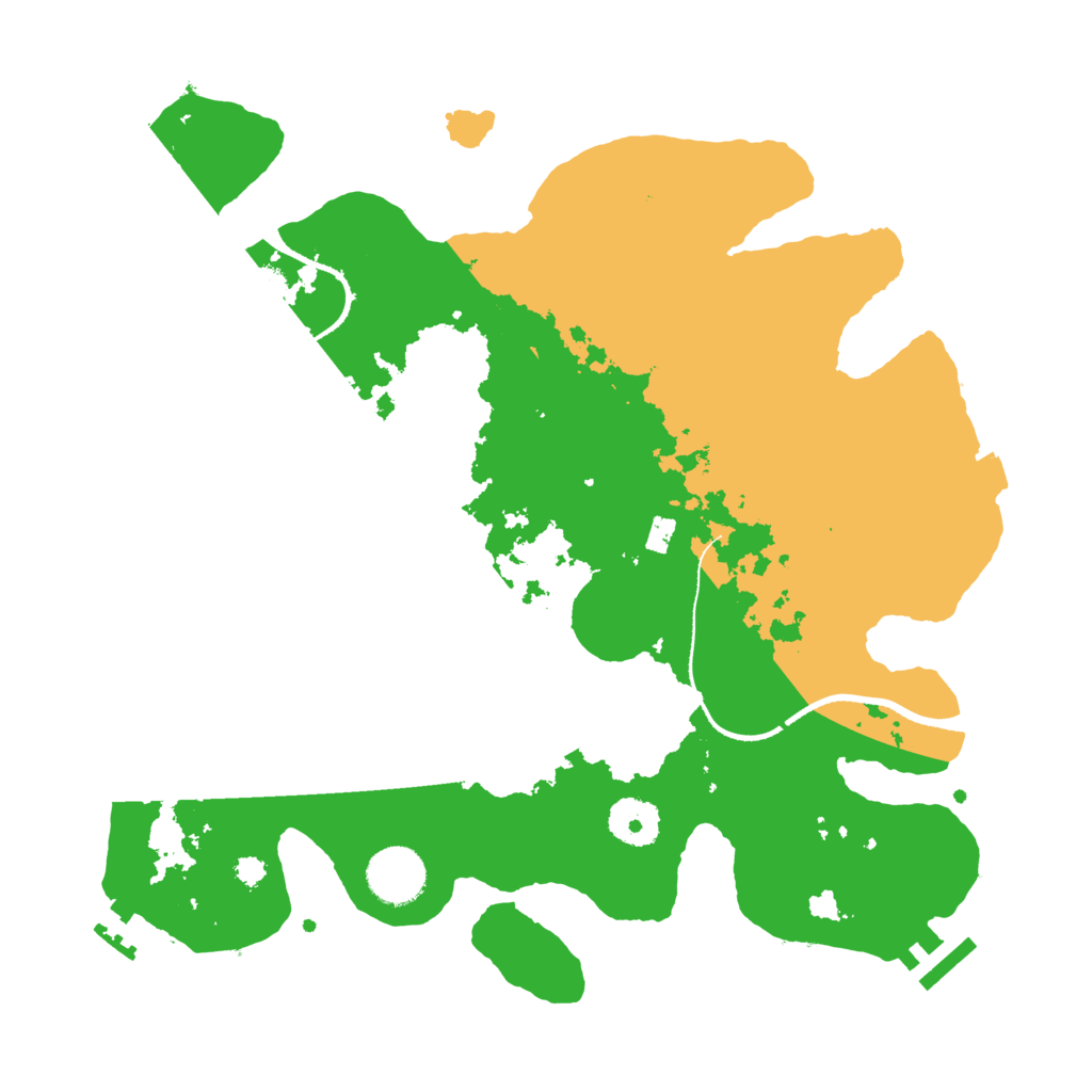 Biome Rust Map: Procedural Map, Size: 3300, Seed: 1819006955