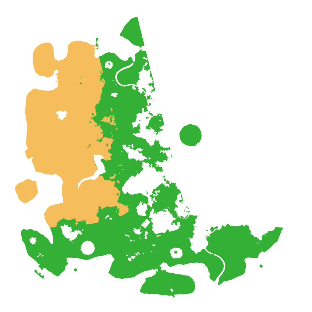 Biome Rust Map: Procedural Map, Size: 4000, Seed: 1068996720
