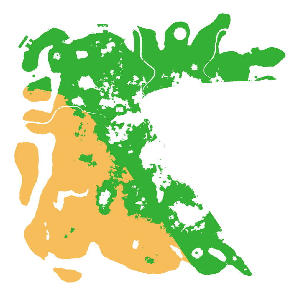 Biome Rust Map: Procedural Map, Size: 4300, Seed: 1128873892