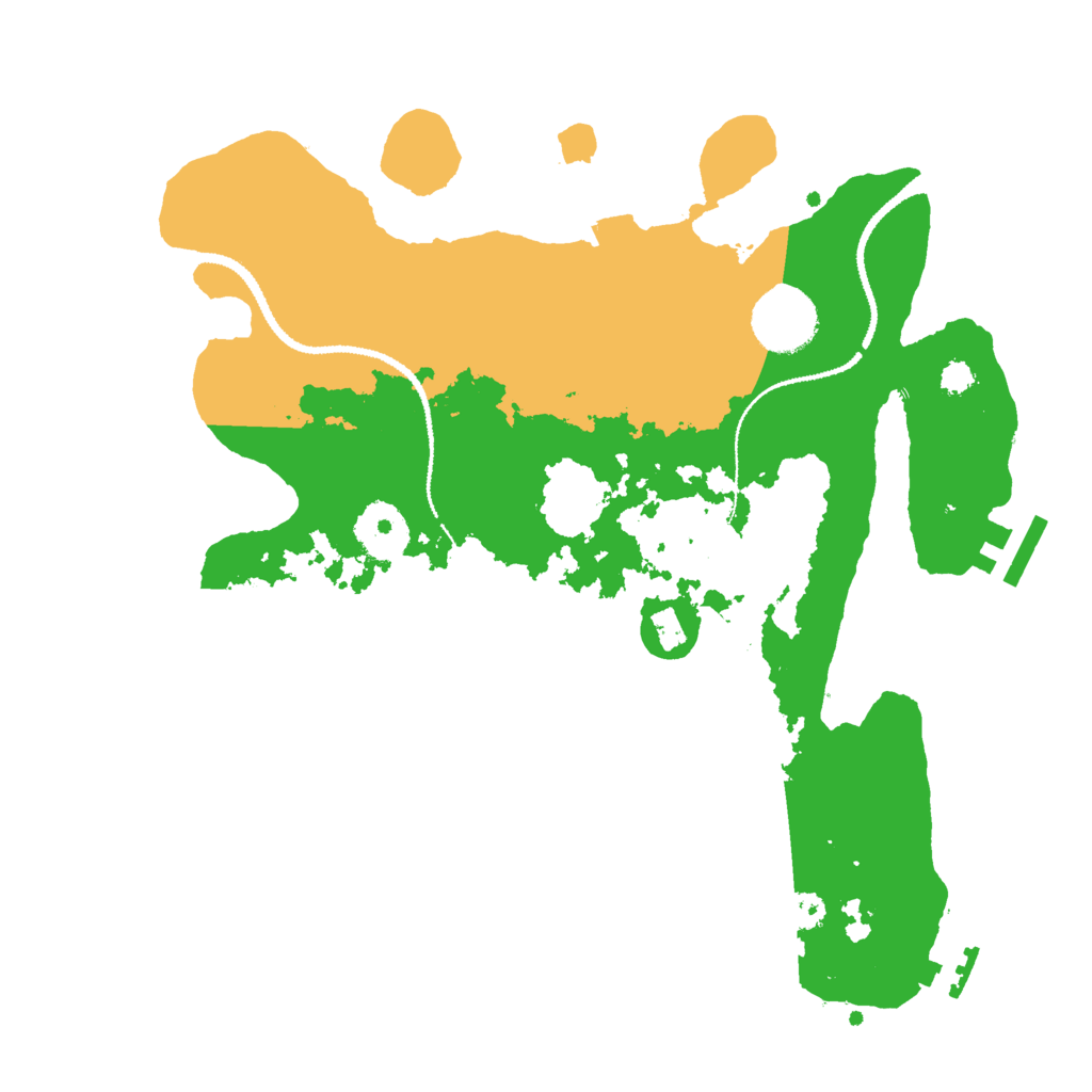 Biome Rust Map: Procedural Map, Size: 3000, Seed: 1722625293