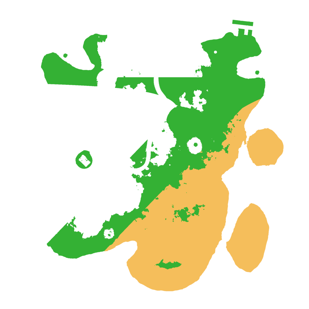 Biome Rust Map: Procedural Map, Size: 3000, Seed: 877584570