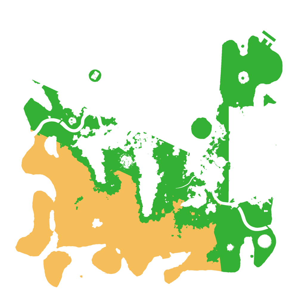 Biome Rust Map: Procedural Map, Size: 4000, Seed: 8770004