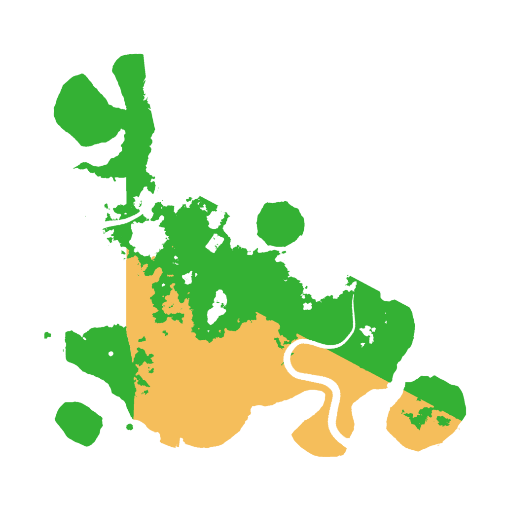 Biome Rust Map: Procedural Map, Size: 3000, Seed: 8103526