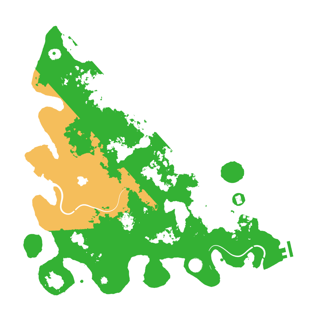 Biome Rust Map: Procedural Map, Size: 4000, Seed: 2452345