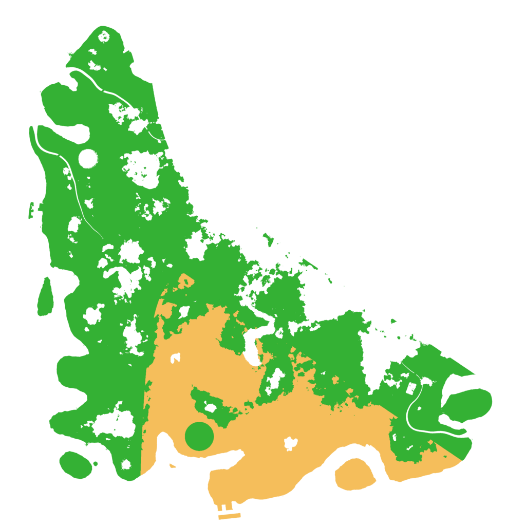 Biome Rust Map: Procedural Map, Size: 4800, Seed: 1832546990