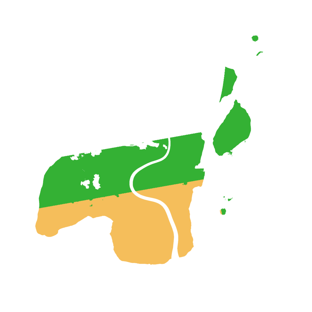 Biome Rust Map: Procedural Map, Size: 2000, Seed: 275444038