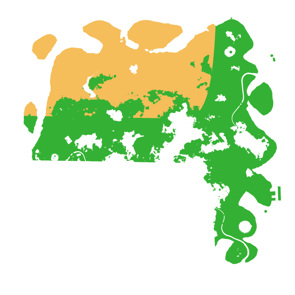 Biome Rust Map: Procedural Map, Size: 4250, Seed: 2002946830